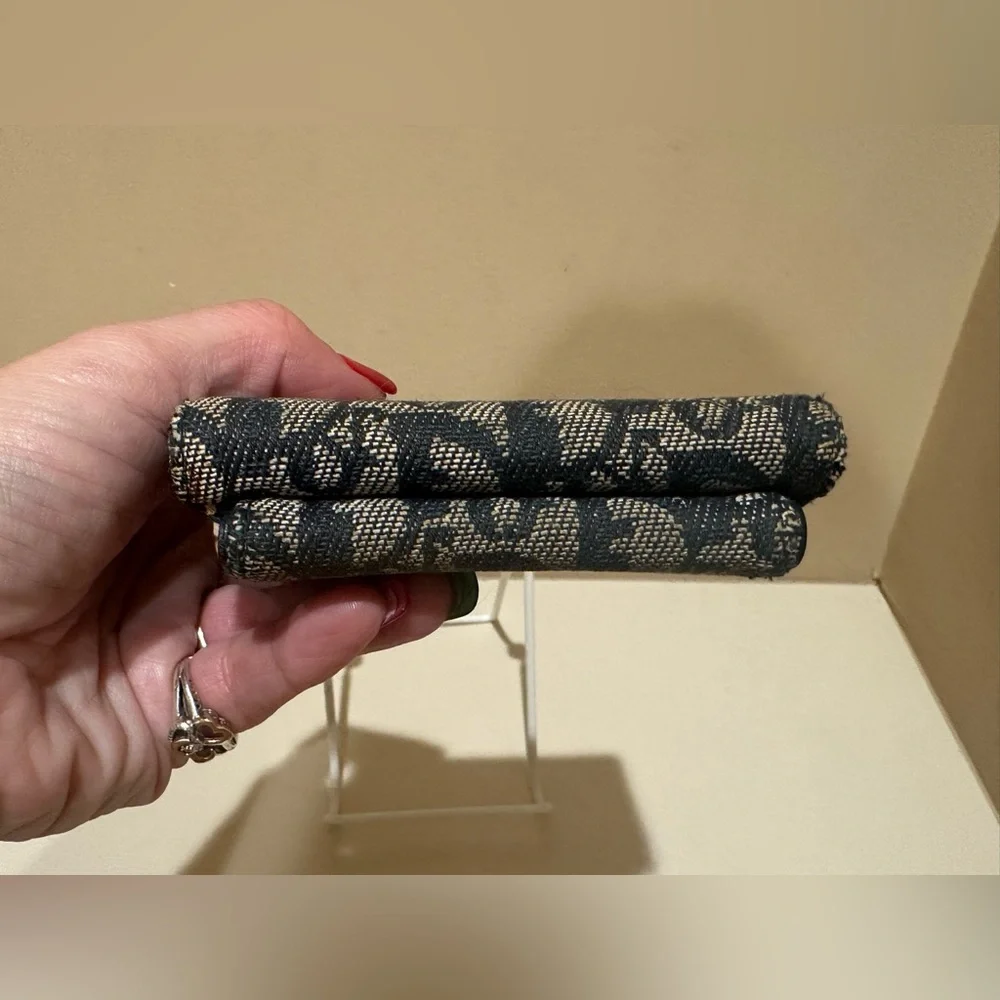 Dior Saddle Denim Trotter Wallet